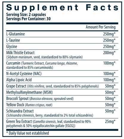 Detox Formula 60 caps by  Vital Nutrients