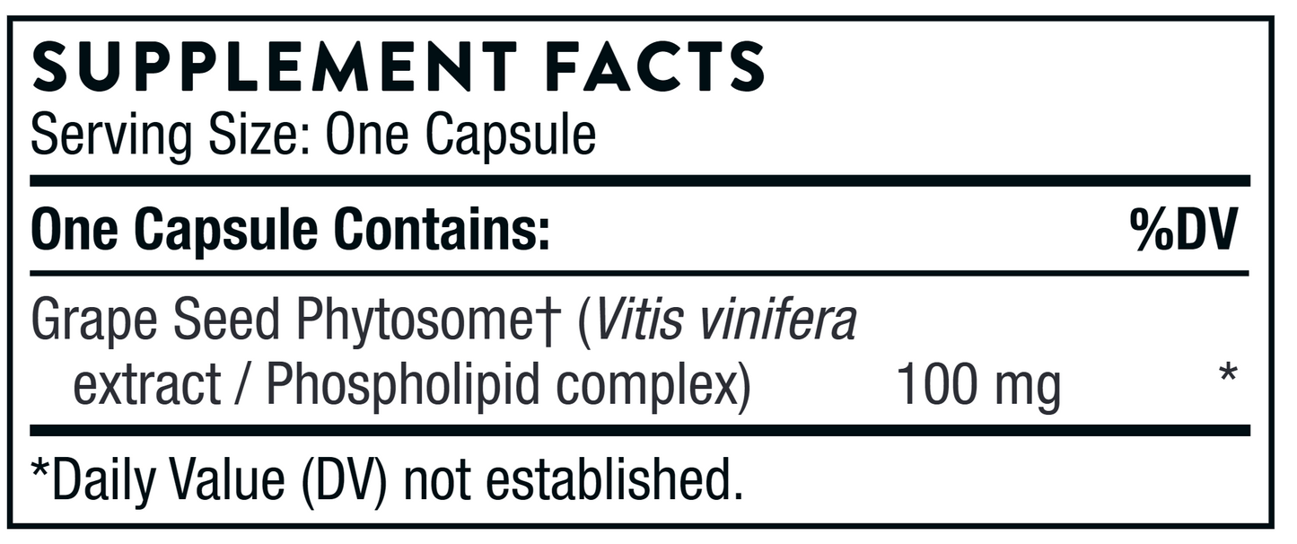 Grape Seed Extract (O.P.C.)-100 60 caps by Thorne