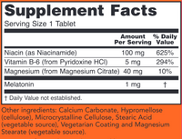 Melatonin 1 mg 100 tabs by NOW