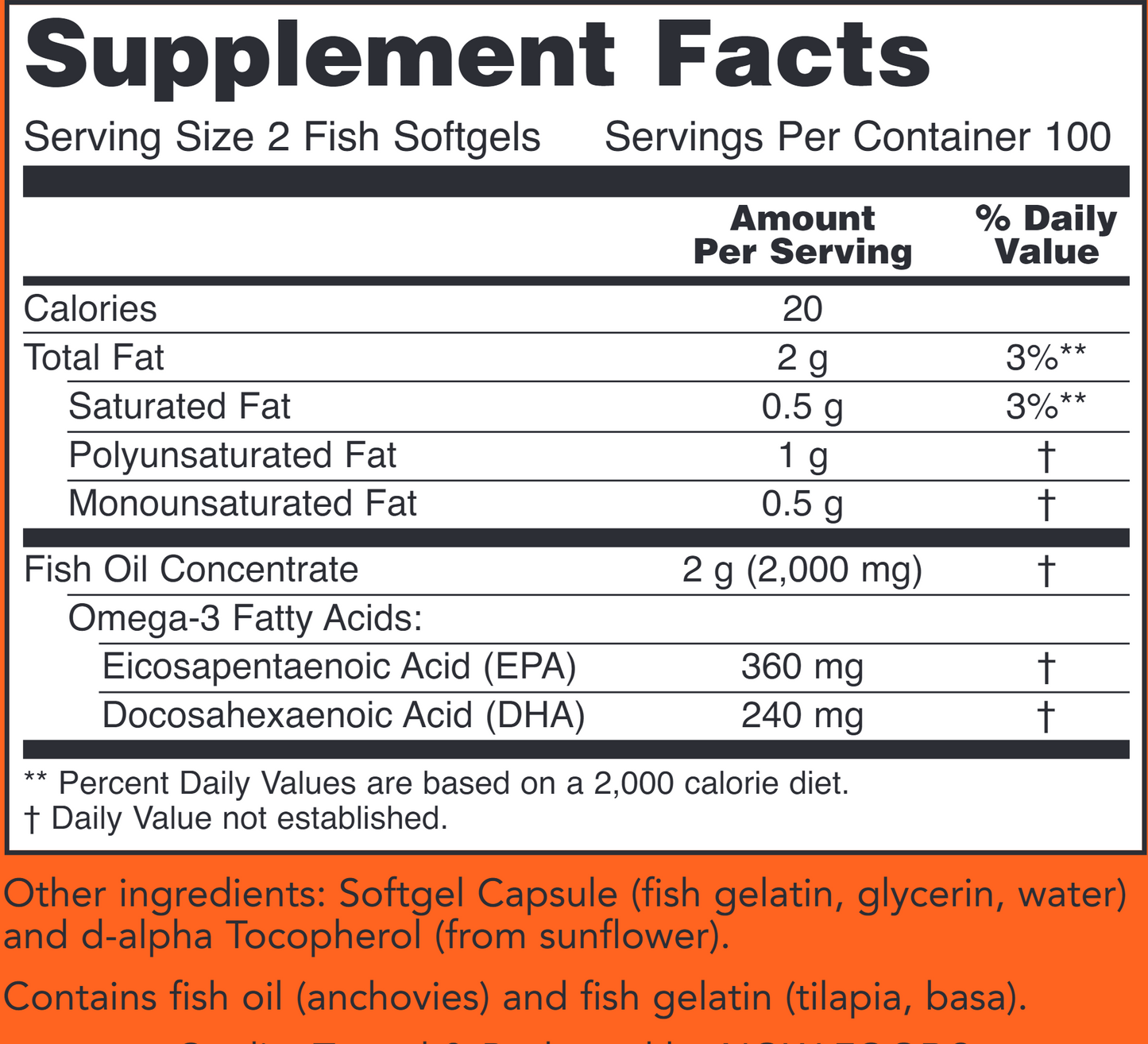 Omega-3 Molecularly Dist 200 softgels by NOW