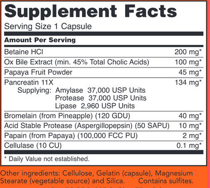 Super Enzymes Capsules 90 caps by NOW