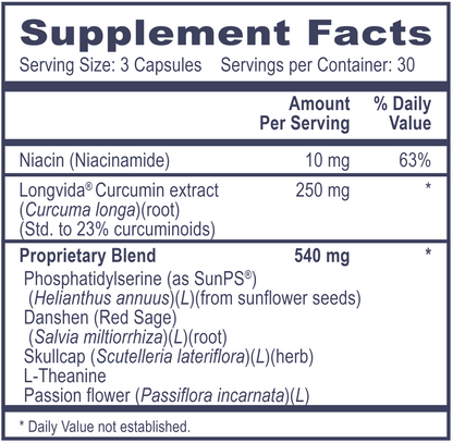 Glutamate Scavenger Calm Form 90 vegcaps by Professional Health Products®