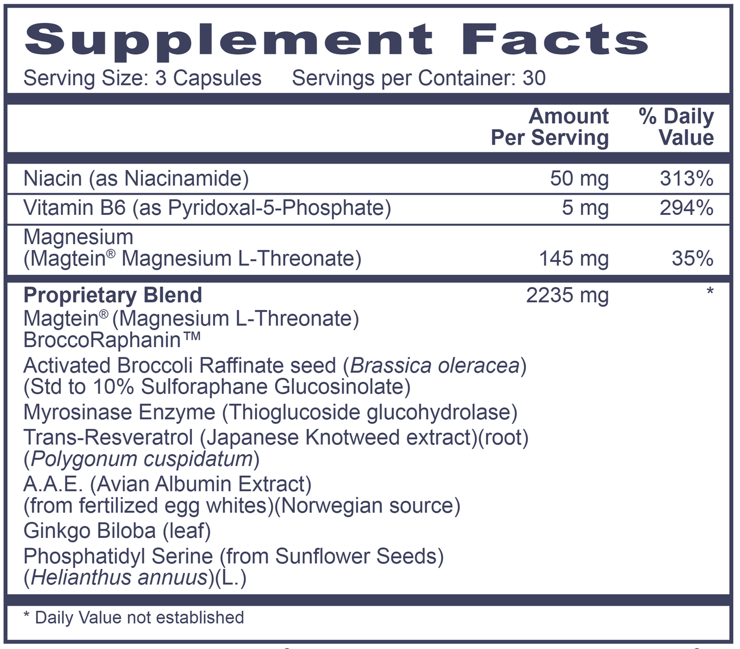 Neuro Nutrients 90 DR caps by Professional Health Products®