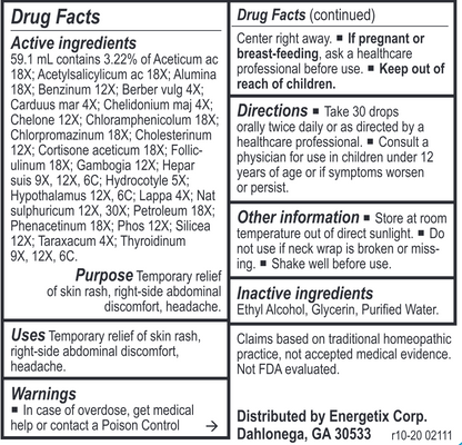 Hepata-Chord 2 oz. by Energetix