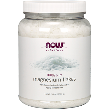 Magnesium Flakes 54 oz by NOW