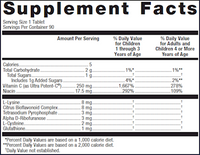 Ultra Potent-C® 250 mg Chewable Orange 90 tablets by Metagenics