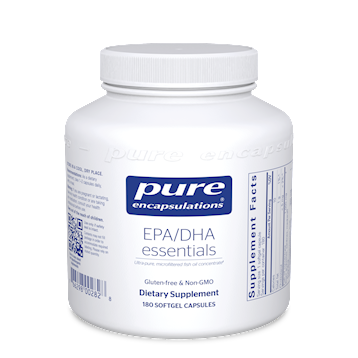 EPA/DHA Essentials 1000 mg 180 gels by Pure Encapsulations