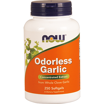 Odorless Garlic 250 softgels by NOW