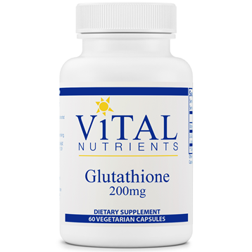 Glutathione 200 mg 60 vegcaps by Vital Nutrients