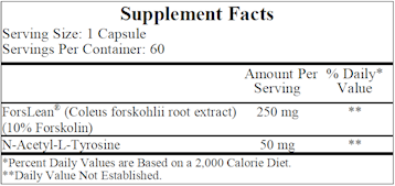 Forskolin 60 caps by Ecological Formulas