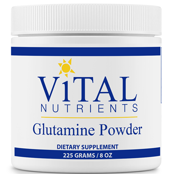 Glutamine Powder 225 grams 8 oz by Vital Nutrients