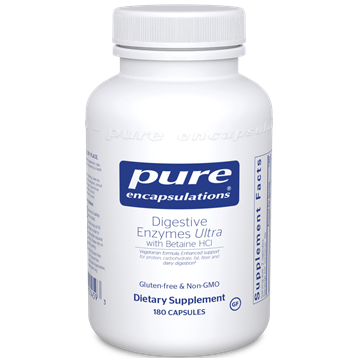 Digestive Enzymes Ultra w/ HCl 180 caps by Pure Encapsulations