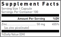 Zinc Picolinate 100 caps by Douglas Labs