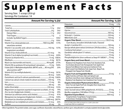 OMNICleanse Detoxification Powder 14 servings by DesBio