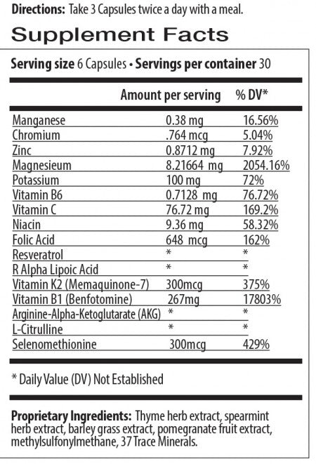 VASCUCLEAR 180 Count