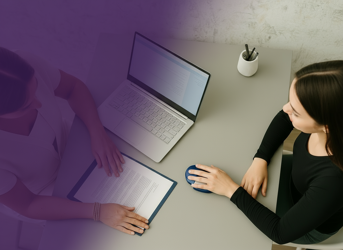 Wellness Consultation with Diagonal Fade