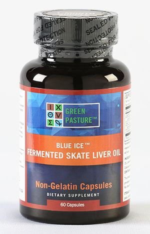 BLUE ICE™ FERMENTED SKATE LIVER OIL - Capsule by Green Pasture