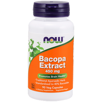 Bacopa Extract 450 mg 90 vegcaps by NOW