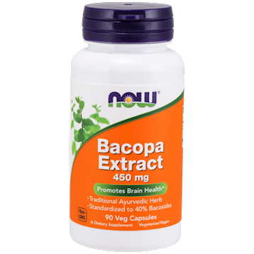Bacopa Extract 450 mg 90 vegcaps by NOW