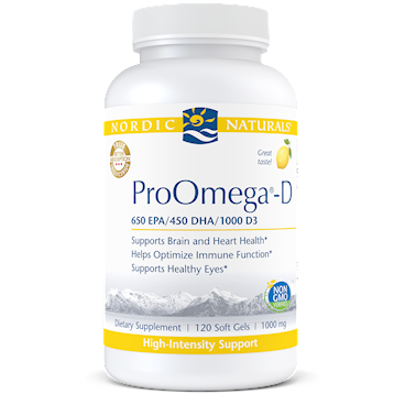 ProOmega-D Lemon 120 softgels