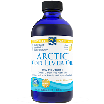 Arctic Cod Liver Oil Lemon 8 oz