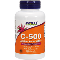 C-500 Calcium Ascorbate-C by NOW