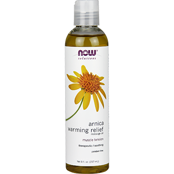 Arnica Warming Relief Oil 8 fl oz by NOW