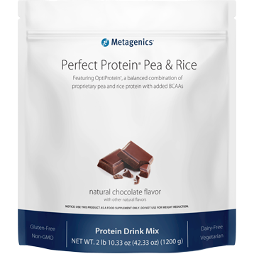 Perfect Protein® Pea & Rice Chocolate Powder (30 servings) by Metagenics