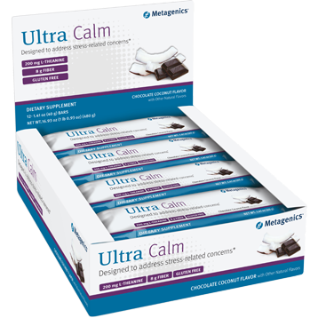 Ultra Calm® Bar Chocolate Coconut (12 bars/box) by Metagenics