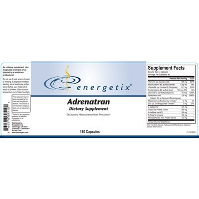 ADRENATRAN 180 CAPSULES BY ENERGETIX