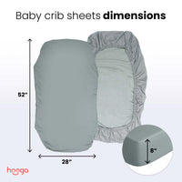 Grounding Crib Sheet by Hooga Health