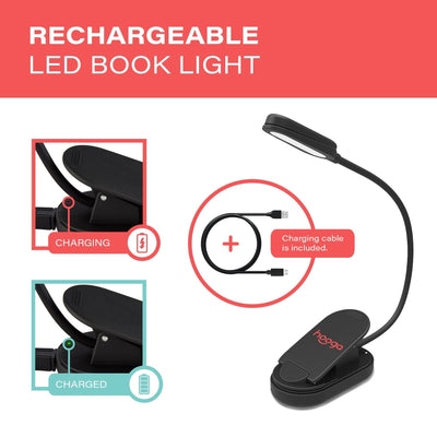 Amber Clip-On Book Light