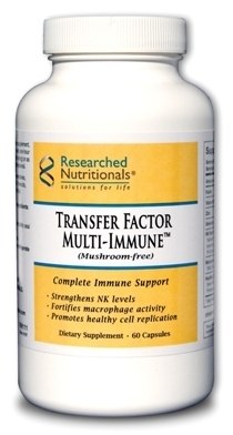 Transfer Factor Multi-Immune (mushroom-free) by Researched Nutritionals
