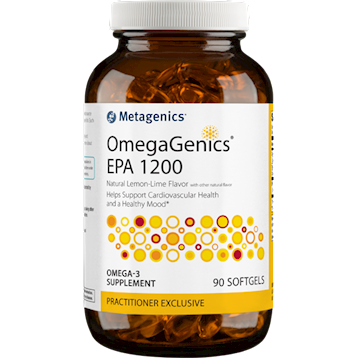 OmegaGenics® EPA 1200 Lemon Lime 90 Softgels by Metagenics