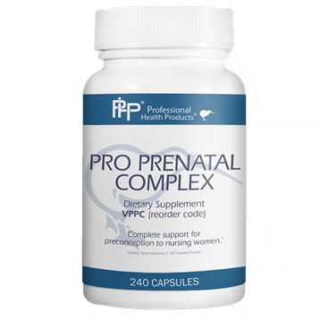 Pro Prenatal Complex 240 caps by Professional Health Products®