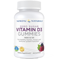 Zero Sugar Vitamin D3 60 Gummies