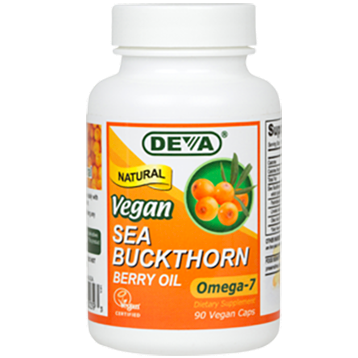 Vegan Sea Buckthorn Oil 90 vcaps by Deva