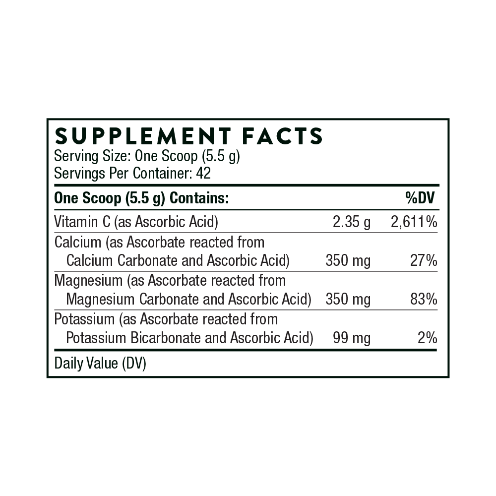 Buffered C Powder 8.15oz  by Thorne