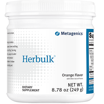 Herbulk® Powder Natural Orange (30 servings) by Metagenics