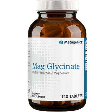 Mag Glycinate 120 Tablets by Metagenics