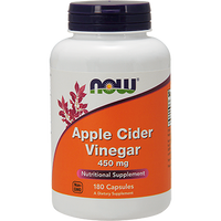 Apple Cider Vinegar 450 mg 180 caps by NOW