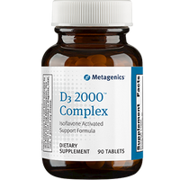 D3 2000 Complex 90 tabs  by Metagenics