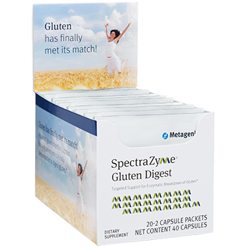 SpectraZyme® Gluten Digest 40 C (20 packets/box) by Metagenics