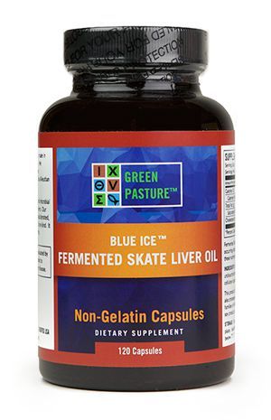 BLUE ICE™ FERMENTED SKATE LIVER OIL - Capsule by Green Pasture