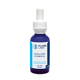 Micellized Vitamin D3 Liquid 1 floz by Klaire Labs