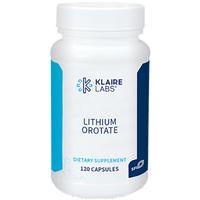 Lithium Orotate 120 Capsules by Klaire Lab by Klaire Labs/SFI Health