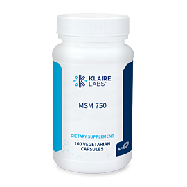 MSM 750 by Klaire Labs/SFI Health